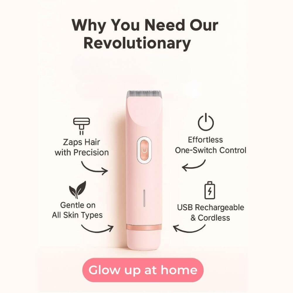 Qkausa The Ultimate 2-in-1 Body Shaver For Men Women